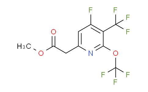 AM226857 | 1804769-00-3 | Methyl 4-fluoro-2-(trifluoromethoxy)-3-(trifluoromethyl)pyridine-6-acetate