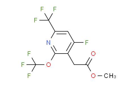 AM226858 | 1804769-10-5 | Methyl 4-fluoro-2-(trifluoromethoxy)-6-(trifluoromethyl)pyridine-3-acetate