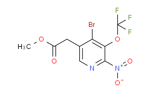 AM22686 | 1803955-72-7 | Methyl 4-bromo-2-nitro-3-(trifluoromethoxy)pyridine-5-acetate