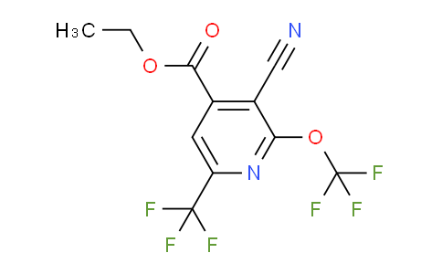 AM226862 | 1806253-99-5 | Ethyl 3-cyano-2-(trifluoromethoxy)-6-(trifluoromethyl)pyridine-4-carboxylate