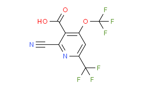 AM226866 | 1804623-15-1 | 2-Cyano-4-(trifluoromethoxy)-6-(trifluoromethyl)pyridine-3-carboxylic acid