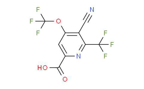 AM226867 | 1803666-56-9 | 3-Cyano-4-(trifluoromethoxy)-2-(trifluoromethyl)pyridine-6-carboxylic acid