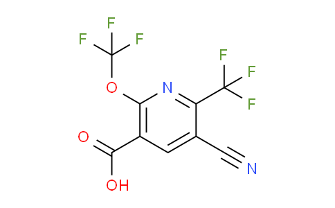 AM226870 | 1806188-47-5 | 3-Cyano-6-(trifluoromethoxy)-2-(trifluoromethyl)pyridine-5-carboxylic acid
