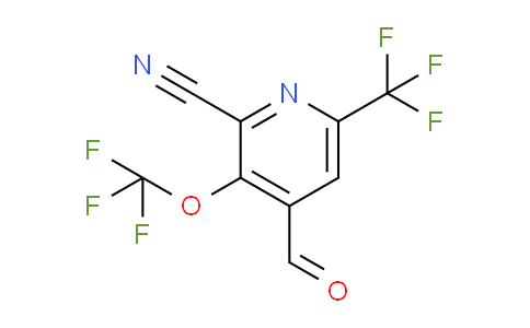 AM226876 | 1803666-37-6 | 2-Cyano-3-(trifluoromethoxy)-6-(trifluoromethyl)pyridine-4-carboxaldehyde