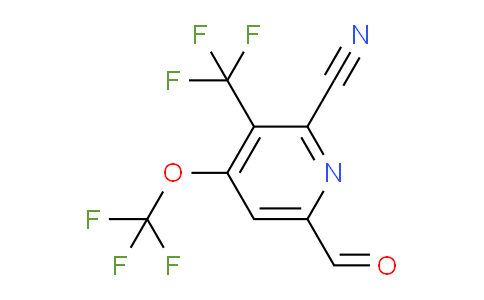 AM226877 | 1804302-47-3 | 2-Cyano-4-(trifluoromethoxy)-3-(trifluoromethyl)pyridine-6-carboxaldehyde