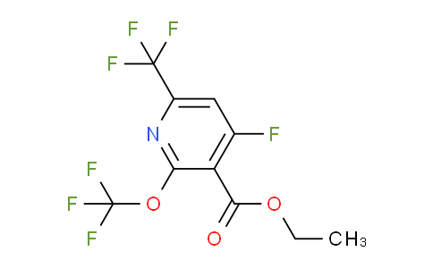 AM226880 | 1806722-86-0 | Ethyl 4-fluoro-2-(trifluoromethoxy)-6-(trifluoromethyl)pyridine-3-carboxylate