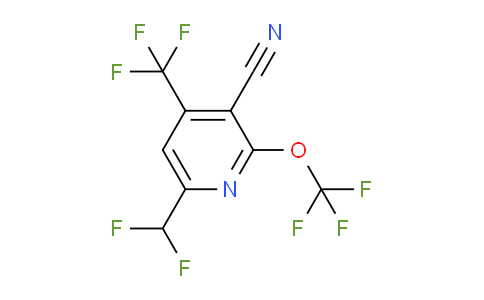 AM226882 | 1803666-04-7 | 3-Cyano-6-(difluoromethyl)-2-(trifluoromethoxy)-4-(trifluoromethyl)pyridine