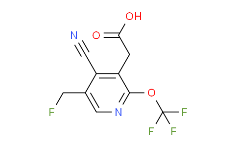 AM226883 | 1804659-67-3 | 4-Cyano-5-(fluoromethyl)-2-(trifluoromethoxy)pyridine-3-acetic acid