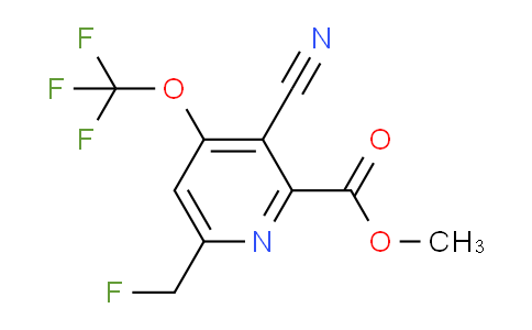 AM226888 | 1806113-78-9 | Methyl 3-cyano-6-(fluoromethyl)-4-(trifluoromethoxy)pyridine-2-carboxylate