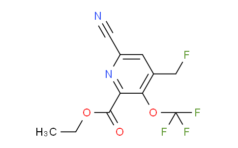 AM226889 | 1804659-00-4 | Ethyl 6-cyano-4-(fluoromethyl)-3-(trifluoromethoxy)pyridine-2-carboxylate
