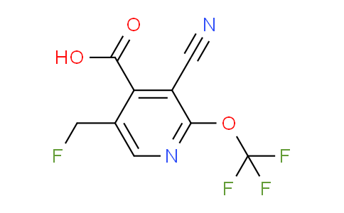 AM226891 | 1804620-61-8 | 3-Cyano-5-(fluoromethyl)-2-(trifluoromethoxy)pyridine-4-carboxylic acid