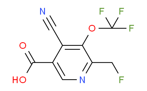 AM226892 | 1804349-00-5 | 4-Cyano-2-(fluoromethyl)-3-(trifluoromethoxy)pyridine-5-carboxylic acid