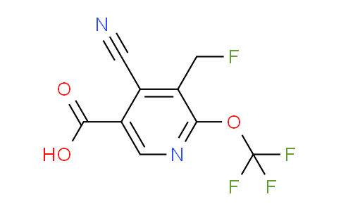 AM226894 | 1803665-00-0 | 4-Cyano-3-(fluoromethyl)-2-(trifluoromethoxy)pyridine-5-carboxylic acid
