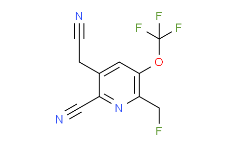 AM226902 | 1806111-96-5 | 2-Cyano-6-(fluoromethyl)-5-(trifluoromethoxy)pyridine-3-acetonitrile