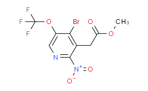 AM22691 | 1804568-15-7 | Methyl 4-bromo-2-nitro-5-(trifluoromethoxy)pyridine-3-acetate