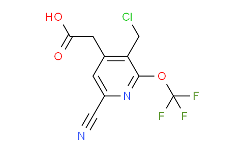 AM226915 | 1803662-91-0 | 3-(Chloromethyl)-6-cyano-2-(trifluoromethoxy)pyridine-4-acetic acid