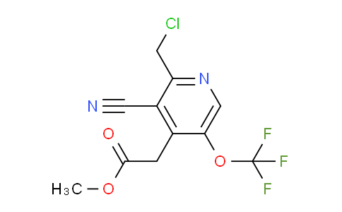 AM226916 | 1803662-98-7 | Methyl 2-(chloromethyl)-3-cyano-5-(trifluoromethoxy)pyridine-4-acetate
