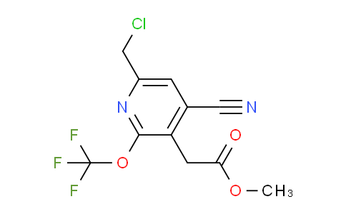 AM226917 | 1804345-71-8 | Methyl 6-(chloromethyl)-4-cyano-2-(trifluoromethoxy)pyridine-3-acetate