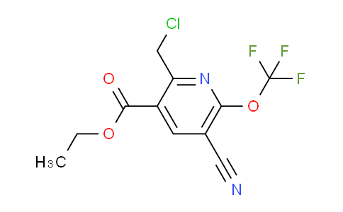 AM226921 | 1804656-30-1 | Ethyl 2-(chloromethyl)-5-cyano-6-(trifluoromethoxy)pyridine-3-carboxylate
