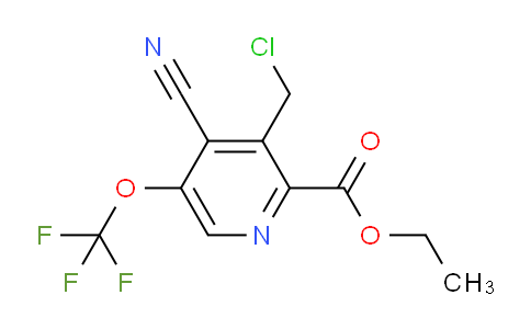 AM226922 | 1804303-31-8 | Ethyl 3-(chloromethyl)-4-cyano-5-(trifluoromethoxy)pyridine-2-carboxylate