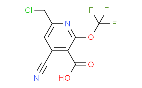 AM226923 | 1804343-60-9 | 6-(Chloromethyl)-4-cyano-2-(trifluoromethoxy)pyridine-3-carboxylic acid