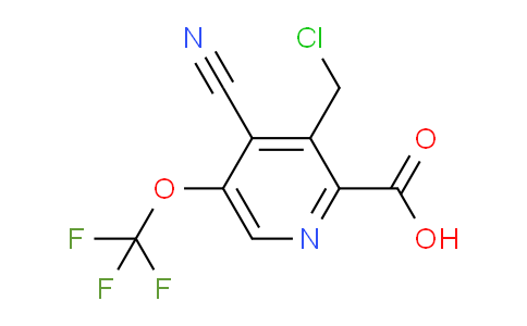 AM226925 | 1803928-46-2 | 3-(Chloromethyl)-4-cyano-5-(trifluoromethoxy)pyridine-2-carboxylic acid
