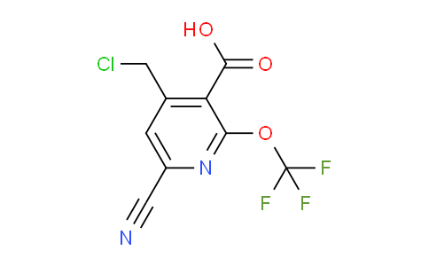 AM226927 | 1804643-23-9 | 4-(Chloromethyl)-6-cyano-2-(trifluoromethoxy)pyridine-3-carboxylic acid