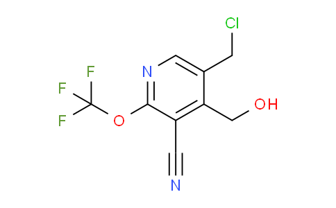 5-(Chloromethyl)-3-cyano-2-(trifluoromethoxy)pyridine-4-methanol