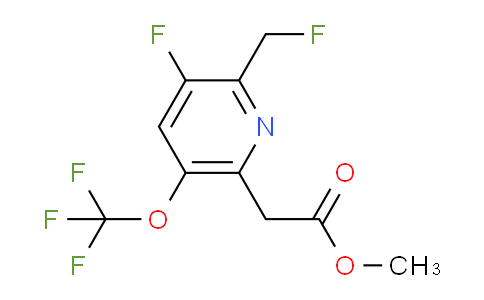 AM226932 | 1804321-78-5 | Methyl 3-fluoro-2-(fluoromethyl)-5-(trifluoromethoxy)pyridine-6-acetate
