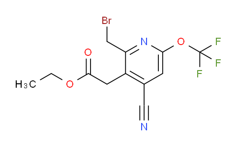 AM226936 | 1804680-08-7 | Ethyl 2-(bromomethyl)-4-cyano-6-(trifluoromethoxy)pyridine-3-acetate