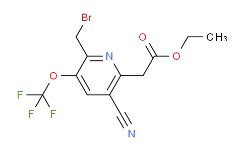 AM226937 | 1803947-23-0 | Ethyl 2-(bromomethyl)-5-cyano-3-(trifluoromethoxy)pyridine-6-acetate