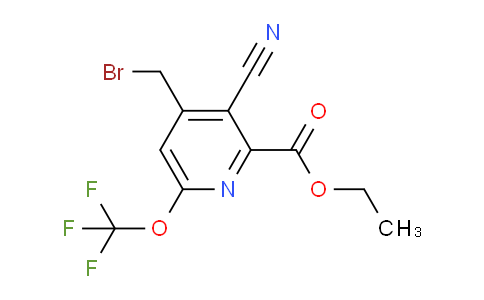 AM226938 | 1804296-06-7 | Ethyl 4-(bromomethyl)-3-cyano-6-(trifluoromethoxy)pyridine-2-carboxylate