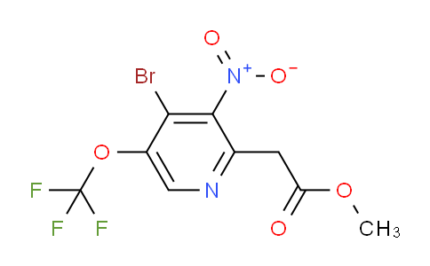 AM22694 | 1806091-46-2 | Methyl 4-bromo-3-nitro-5-(trifluoromethoxy)pyridine-2-acetate