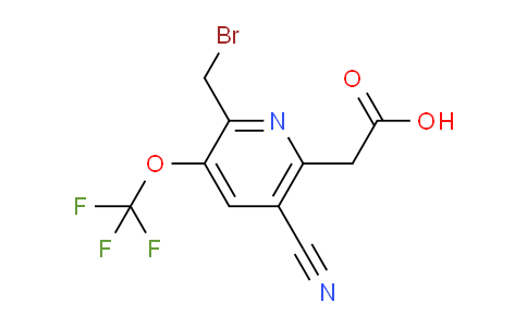 AM226940 | 1806074-71-4 | 2-(Bromomethyl)-5-cyano-3-(trifluoromethoxy)pyridine-6-acetic acid