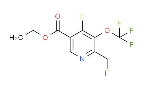 AM226946 | 1804756-05-5 | Ethyl 4-fluoro-2-(fluoromethyl)-3-(trifluoromethoxy)pyridine-5-carboxylate