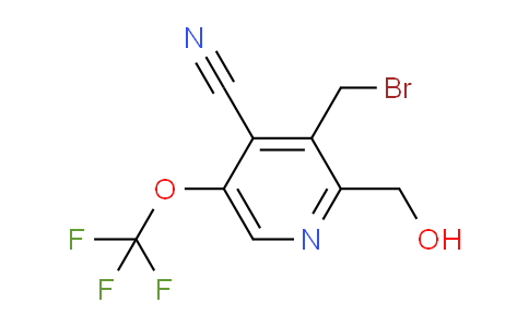 AM226955 | 1806064-46-9 | 3-(Bromomethyl)-4-cyano-5-(trifluoromethoxy)pyridine-2-methanol