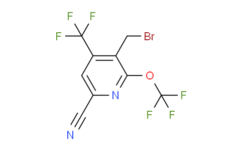 AM226961 | 1806064-07-2 | 3-(Bromomethyl)-6-cyano-2-(trifluoromethoxy)-4-(trifluoromethyl)pyridine