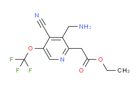AM226962 | 1804642-46-3 | Ethyl 3-(aminomethyl)-4-cyano-5-(trifluoromethoxy)pyridine-2-acetate