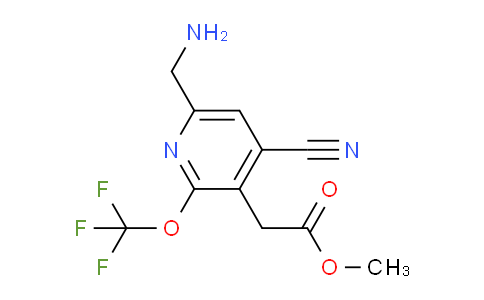 AM226966 | 1804300-47-7 | Methyl 6-(aminomethyl)-4-cyano-2-(trifluoromethoxy)pyridine-3-acetate