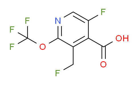 AM226967 | 1804626-55-8 | 5-Fluoro-3-(fluoromethyl)-2-(trifluoromethoxy)pyridine-4-carboxylic acid