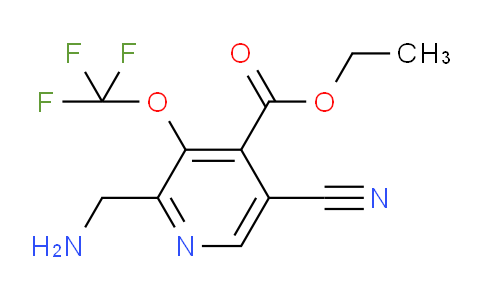 AM226972 | 1803664-38-1 | Ethyl 2-(aminomethyl)-5-cyano-3-(trifluoromethoxy)pyridine-4-carboxylate