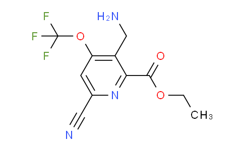 AM226975 | 1806062-53-2 | Ethyl 3-(aminomethyl)-6-cyano-4-(trifluoromethoxy)pyridine-2-carboxylate