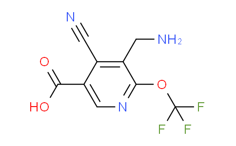 AM226976 | 1804813-29-3 | 3-(Aminomethyl)-4-cyano-2-(trifluoromethoxy)pyridine-5-carboxylic acid