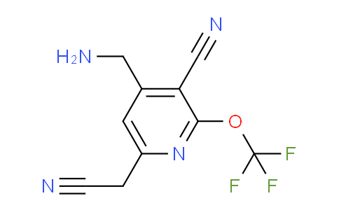 AM226993 | 1804816-74-7 | 4-(Aminomethyl)-3-cyano-2-(trifluoromethoxy)pyridine-6-acetonitrile