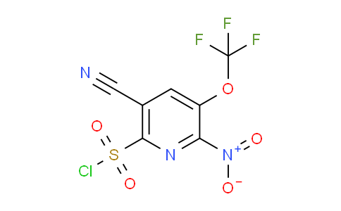 AM227000 | 1806156-71-7 | 5-Cyano-2-nitro-3-(trifluoromethoxy)pyridine-6-sulfonyl chloride