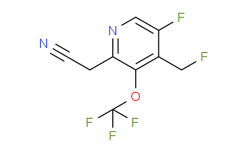 AM227001 | 1803656-51-0 | 5-Fluoro-4-(fluoromethyl)-3-(trifluoromethoxy)pyridine-2-acetonitrile
