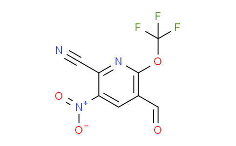 AM227028 | 1804674-63-2 | 2-Cyano-3-nitro-6-(trifluoromethoxy)pyridine-5-carboxaldehyde