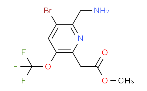 AM22703 | 1803470-14-5 | Methyl 2-(aminomethyl)-3-bromo-5-(trifluoromethoxy)pyridine-6-acetate