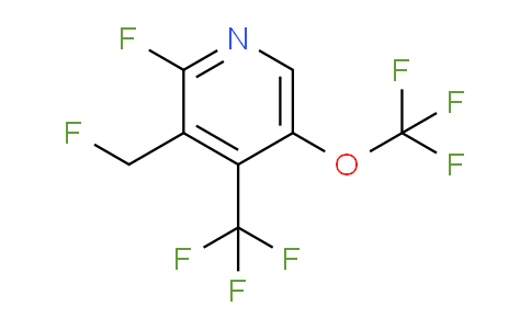 AM227035 | 1803656-13-4 | 2-Fluoro-3-(fluoromethyl)-5-(trifluoromethoxy)-4-(trifluoromethyl)pyridine