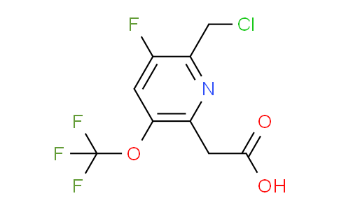AM227050 | 1806738-61-3 | 2-(Chloromethyl)-3-fluoro-5-(trifluoromethoxy)pyridine-6-acetic acid